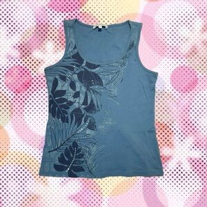 Y2K McBling Classic Edition Rhinestone tank!💋💕